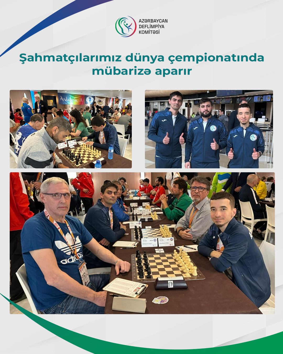 Şahmatçılarımız dünya çempionatında mübarizə aparır