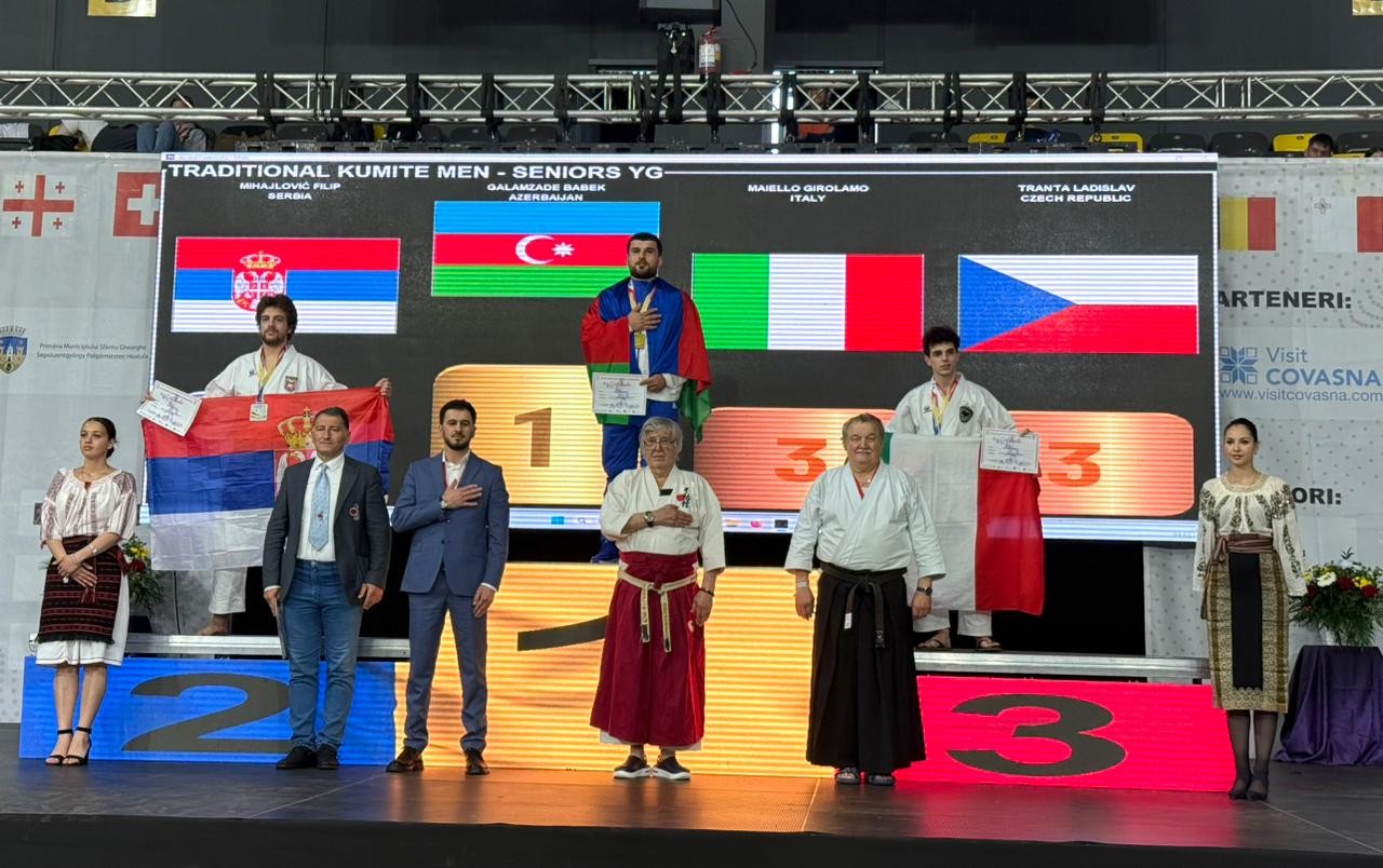 Karateçimiz Avropa çempionu oldu