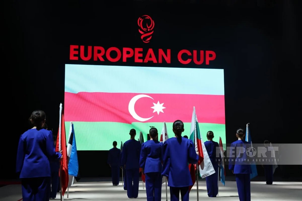 Bakıda bədii gimnastika üzrə Avropa Kubokunun açılış mərasimi olub 