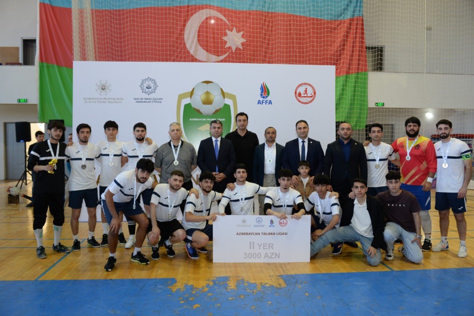 Azərbaycan Tələbə Liqasında mövsümə yekun vurulub