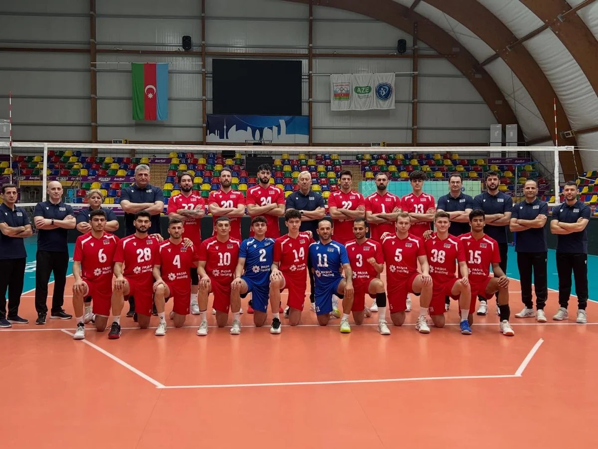 Kişi voleybolçulardan ibarət millimiz Avropa Liqasında ikinci görüşünə çıxır