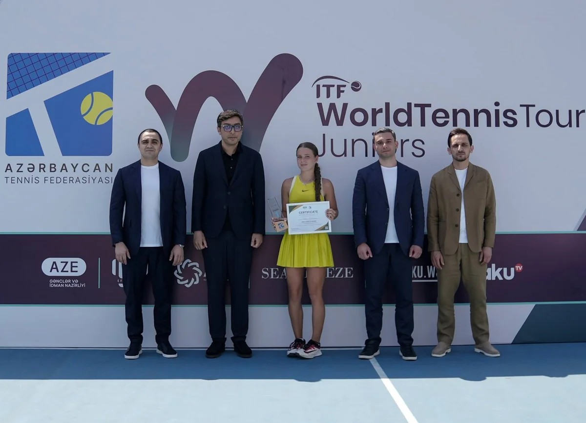 Bakıda keçirilən beynəlxalq tennis turniri başa çatıb
