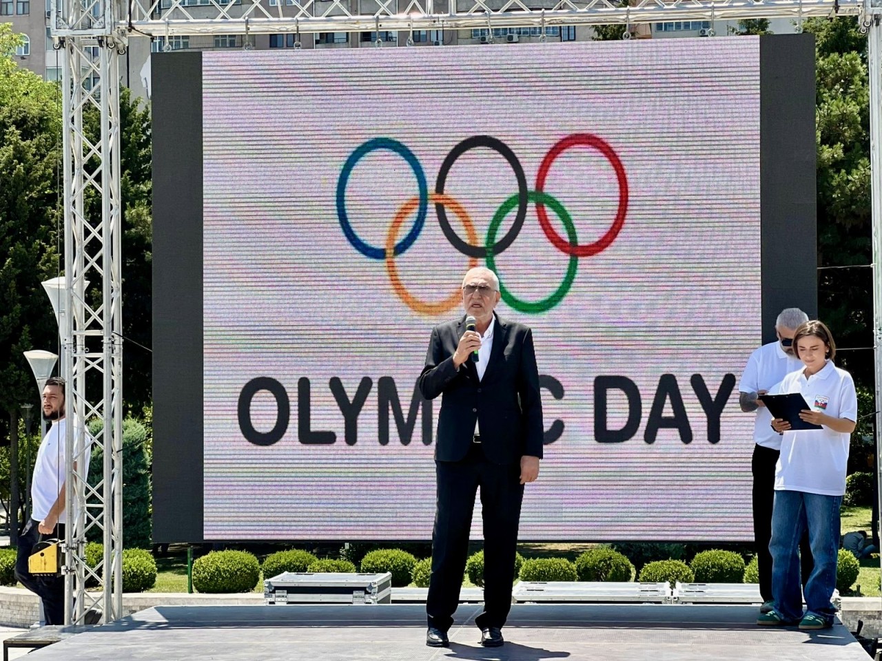 MOK \"Olimpiya Günü\"nə həsr olunmuş tədbir keçirib
