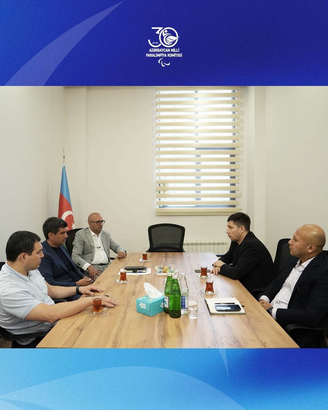 Milli Paralimpiya Komitəsi və \"Neftçi\" İdman Klubunun rəhbərliyi əməkdaşlıq perspektivlərini müzakirə edib 