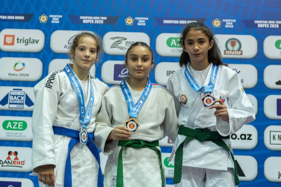Avropa Cüdo Ümidləri Turnirində ilk yarış günü başa çatıb