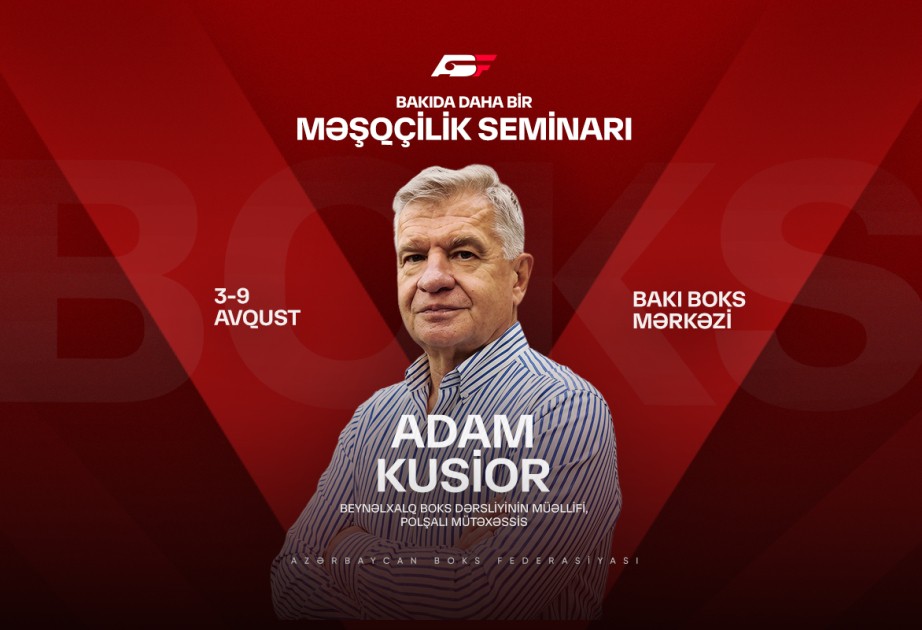 Polşalı mütəxəssis azərbaycanlı boks məşqçilərinə seminar keçəcək