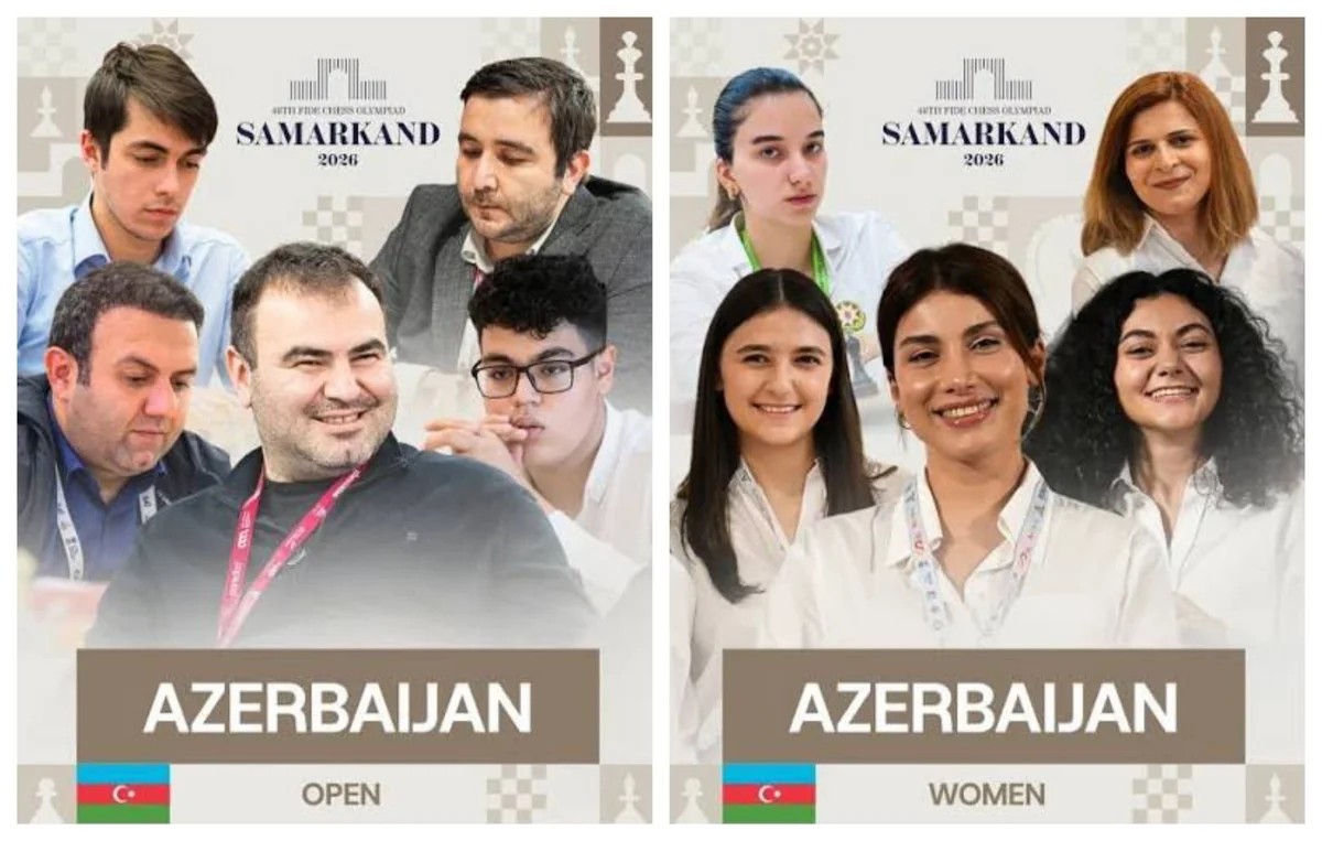 Şahmat komandalarımız 46-cı Ümumdünya Şahmat Olimpiadasında mübarizəyə başlayır