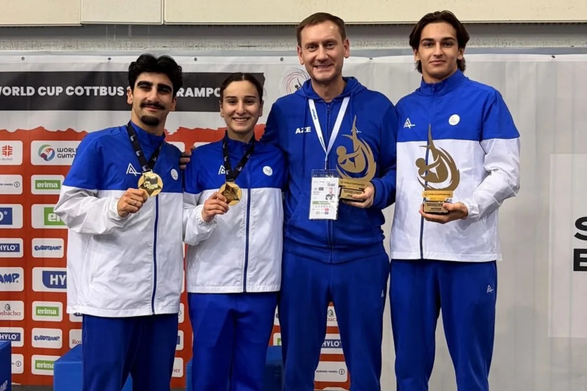 Gimnastlarımız Dünya Kuboku seriyalarının qalibi olublar