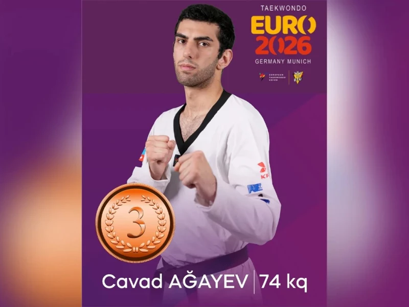 Taekvondoçumuz Avropa çempionatında bürünc medal qazandı&nbsp;