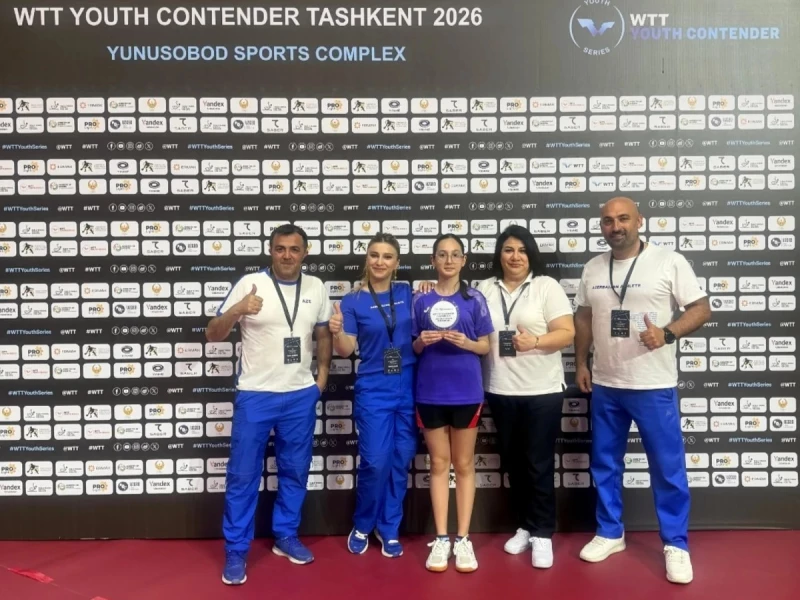 &nbsp;Stolüstü tennisçimiz beynəlxalq turnirdə fərqləndi&nbsp;