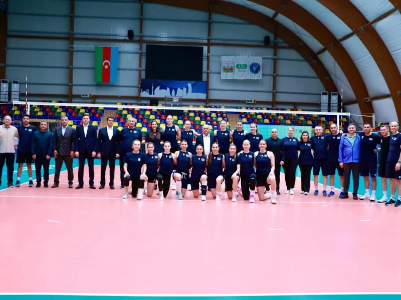 Azərbaycan Voleybol Federasiyasının rəhbərliyi millinin hazırlıq prosesi ilə maraqlanıb