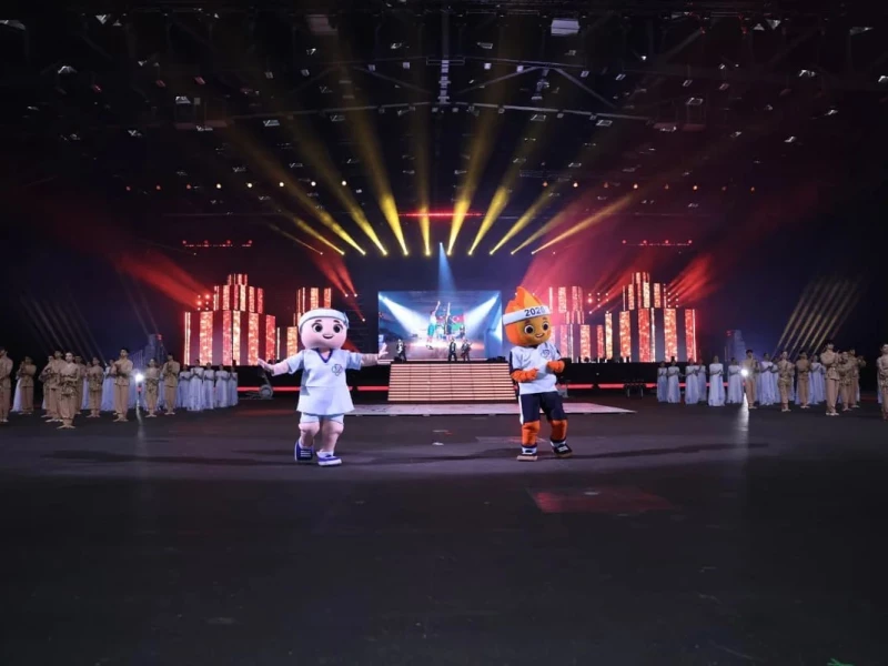 Məktəblilərin Respublika İdman Olimpiadasının açılış mərasimi keçirilib
