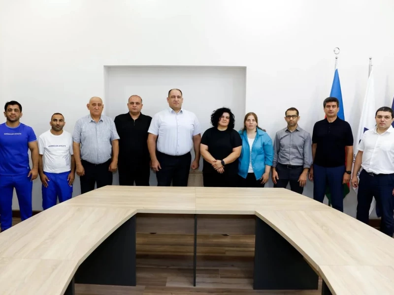 Avropa çempionatında medal qazanan paracüdoçularla görüş keçirilib&nbsp;&nbsp;