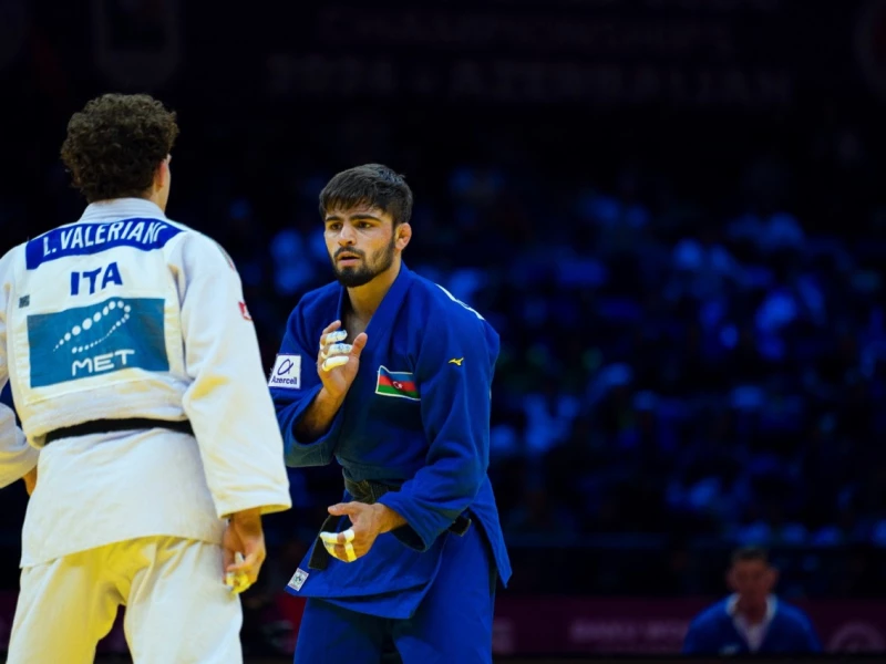 Dünya çempionatı: Cüdoçumuz bürünc medal uğrunda görüşə çıxacaq