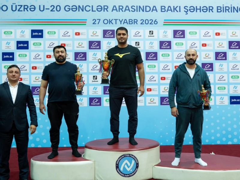 “Judo Club 2012” Bakı birinciliyində komanda hesabında qalib oldu