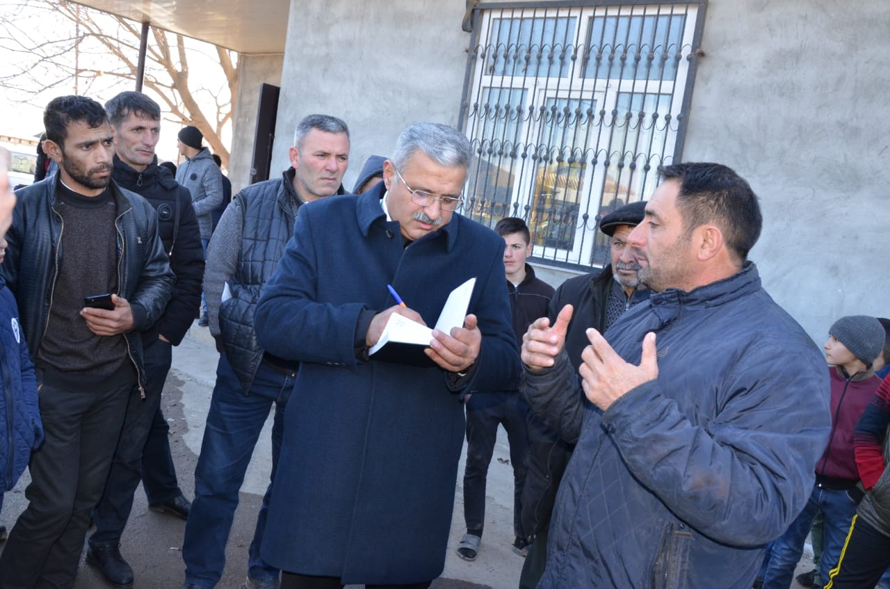 DEPUTATLIĞA NAMİZƏD MURAD FƏRZƏLİYEVİN SEÇİCİLƏRLƏ KÜTLƏVİ VƏ FƏRDİ GÖRÜŞLƏRİ DAVAM EDİR - FOTO