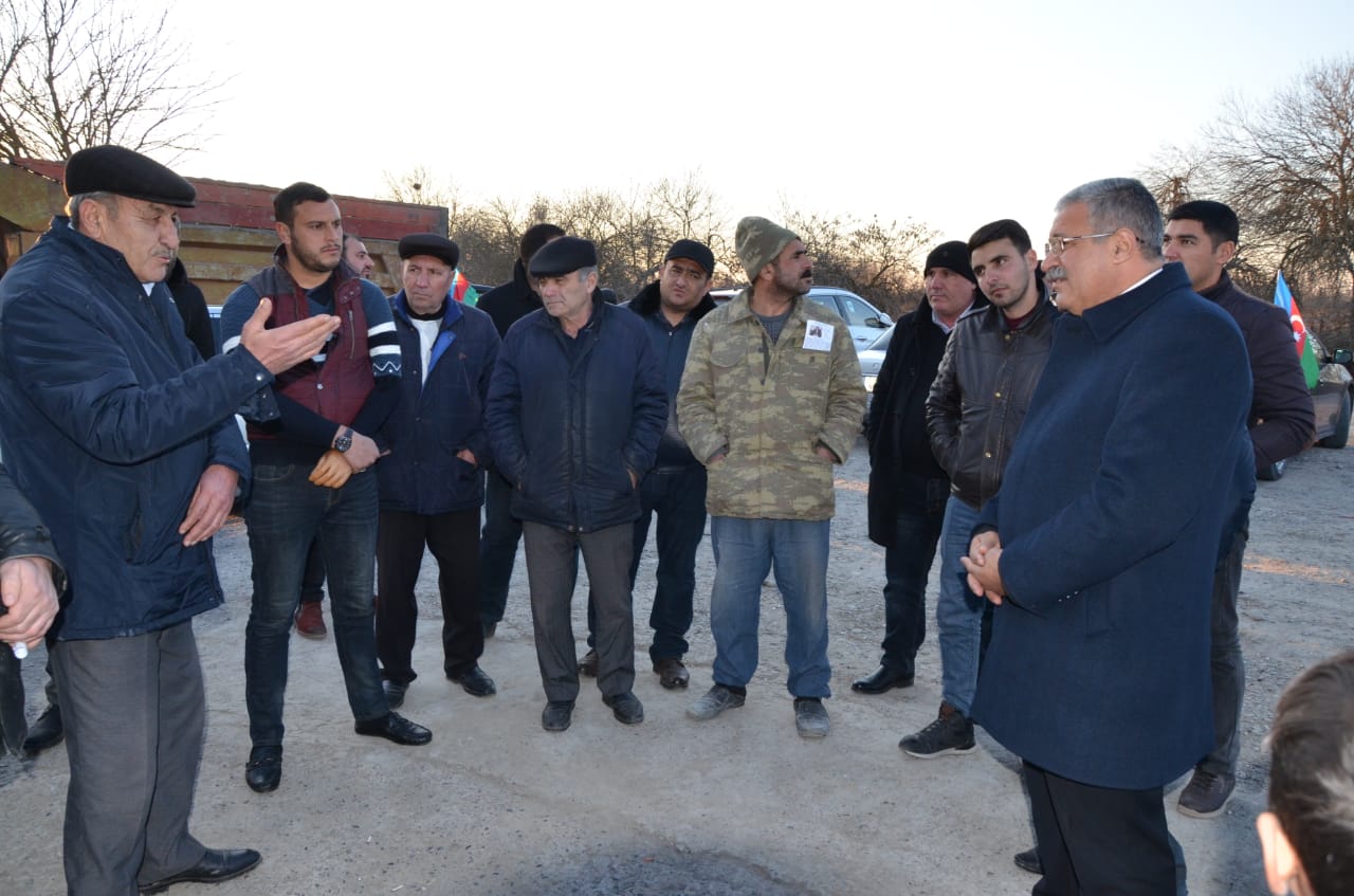 DEPUTATLIĞA NAMİZƏD MURAD FƏRZƏLİYEVİN SEÇİCİLƏRLƏ KÜTLƏVİ VƏ FƏRDİ GÖRÜŞLƏRİ DAVAM EDİR - FOTO