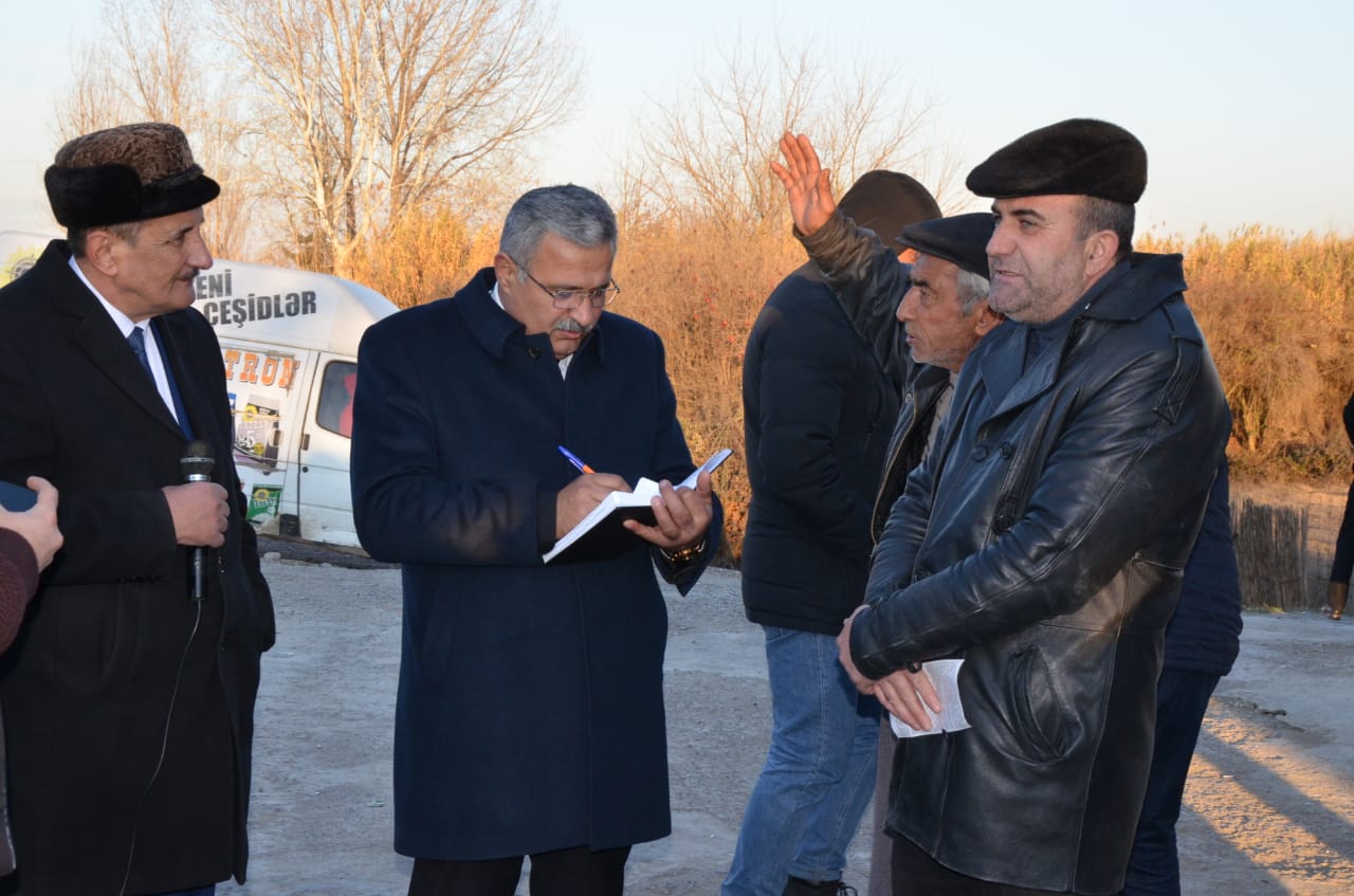 DEPUTATLIĞA NAMİZƏD MURAD FƏRZƏLİYEVİN SEÇİCİLƏRLƏ KÜTLƏVİ VƏ FƏRDİ GÖRÜŞLƏRİ DAVAM EDİR - FOTO