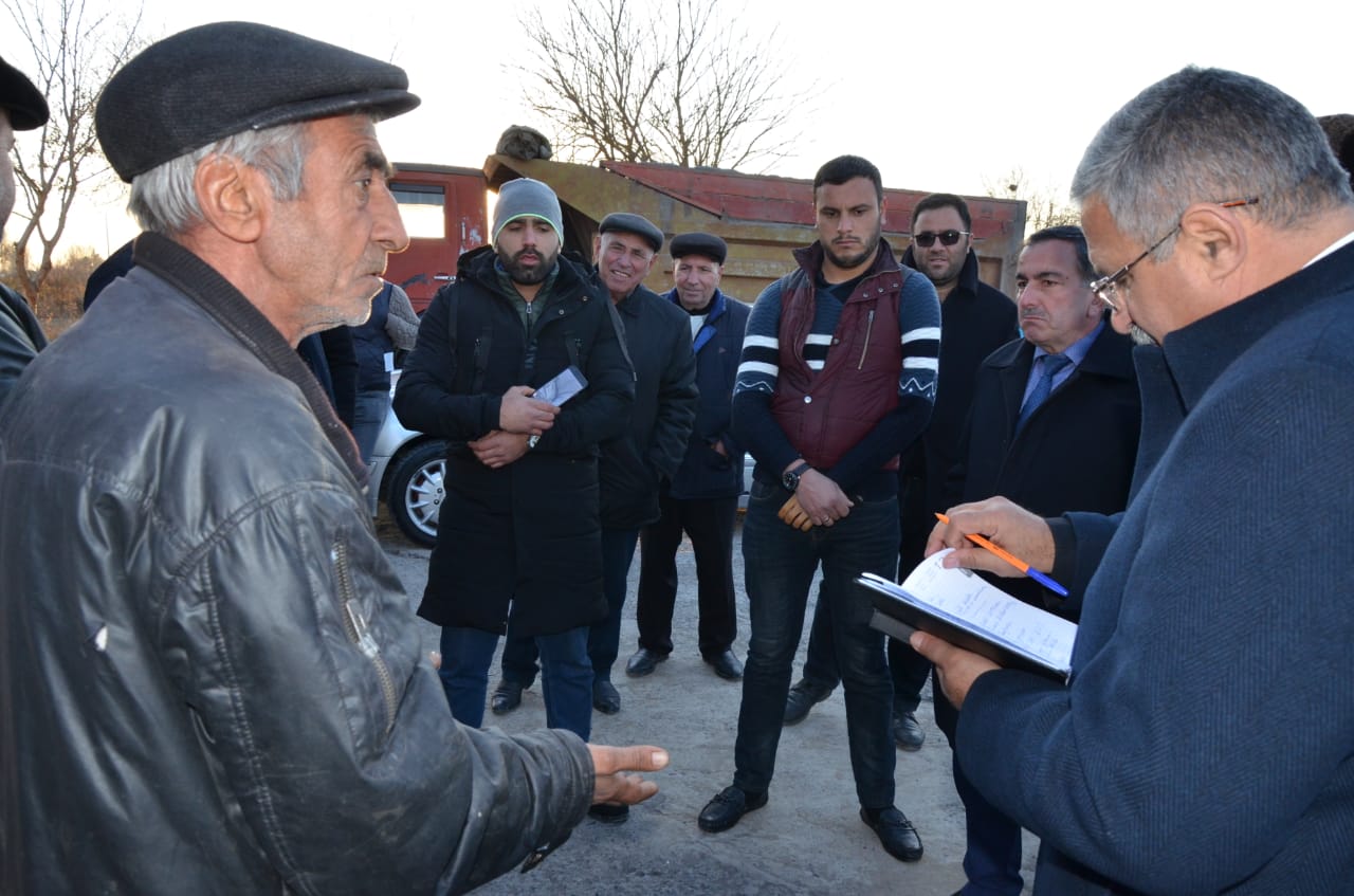 DEPUTATLIĞA NAMİZƏD MURAD FƏRZƏLİYEVİN SEÇİCİLƏRLƏ KÜTLƏVİ VƏ FƏRDİ GÖRÜŞLƏRİ DAVAM EDİR - FOTO