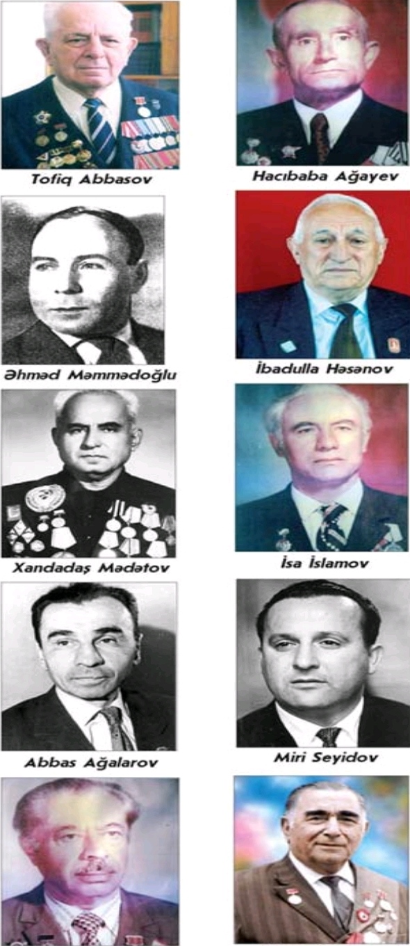 İdman Akademiyasının tələbələri Böyük Vətən müharibəsində​