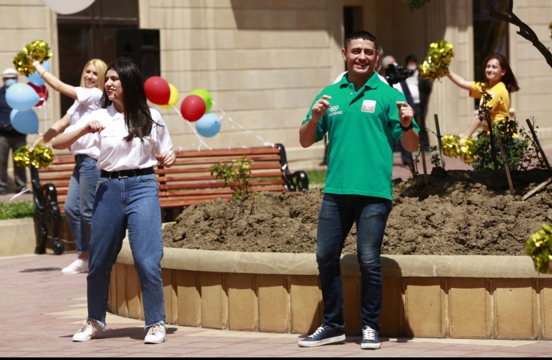 "Olimpiya günü"​ paytaxt​ sakinləri ilə qeyd olunub