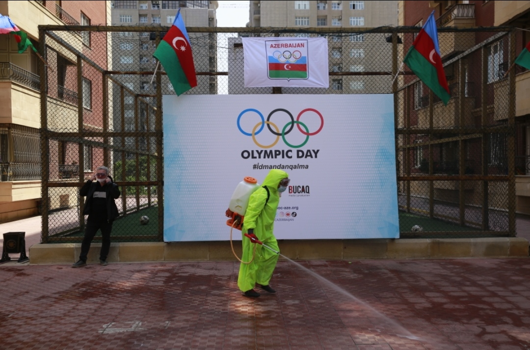 "Olimpiya günü"​ paytaxt​ sakinləri ilə qeyd olunub