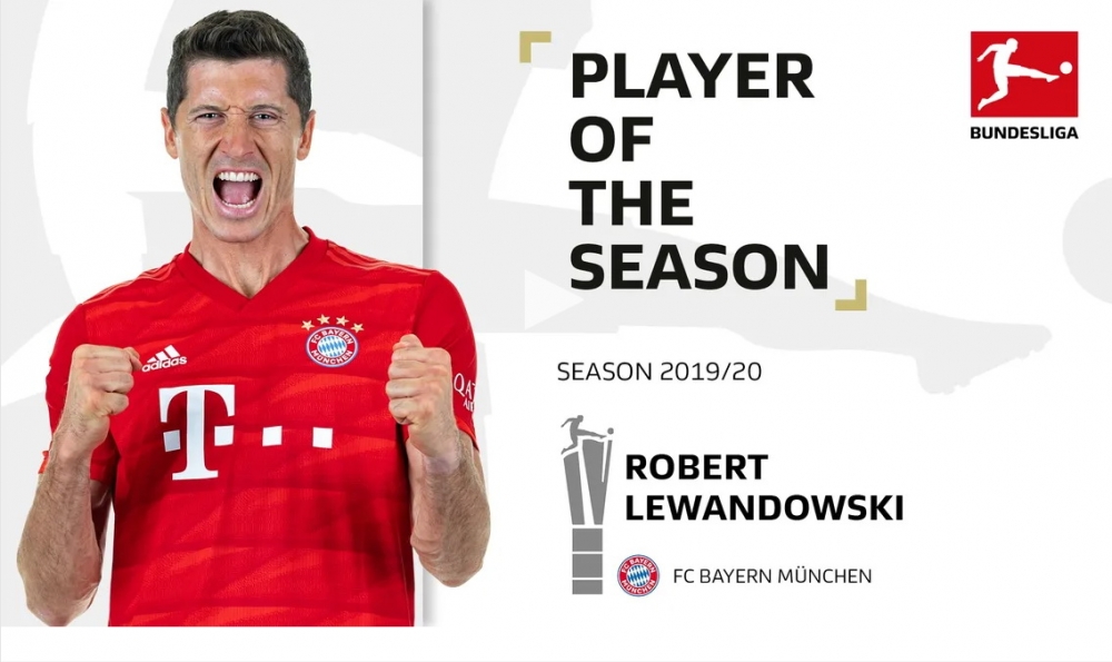 Levandovski​​ Bundesliqanın ən yaxşısıdır