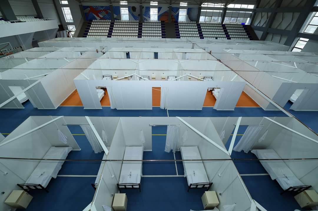 Abşeron və Hövsan Olimpiya İdman kompleksləri modul tipli xəstəxanaya çevrildi