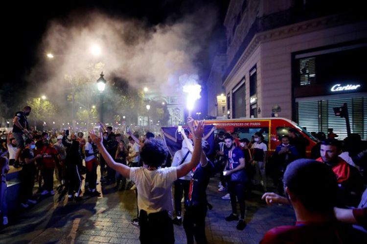 &ldquo;Marsel&rdquo;lilər PSJ-nin&nbsp; məğlubiyyəti bayram etdilər&nbsp;&nbsp;