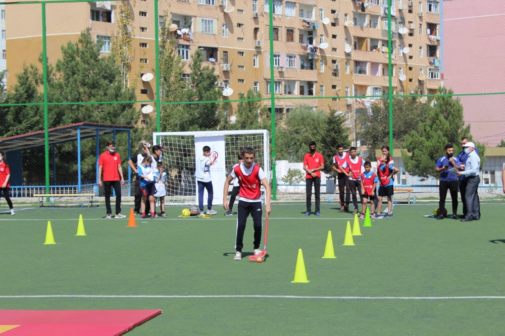 &ldquo;Şən startlar&rdquo; adlı estafet yarışı keçirilib