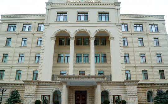 Daşkəsən artilleriya atəşinə tutulur - Müdafiə Nazirliyi 