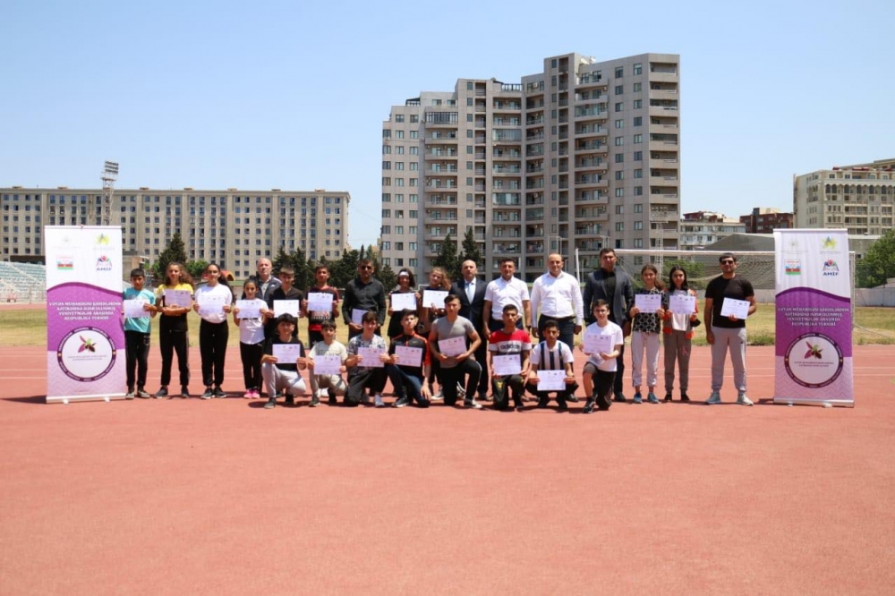 Vətən müharibəsinin şəhidlərinin xatirəsinə atletika turniri keçirilib