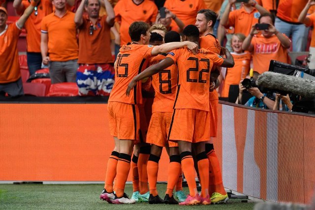 Niderland-Avstriya matçında yaddaqalan məqamlar &mdash; Fotoreportaj