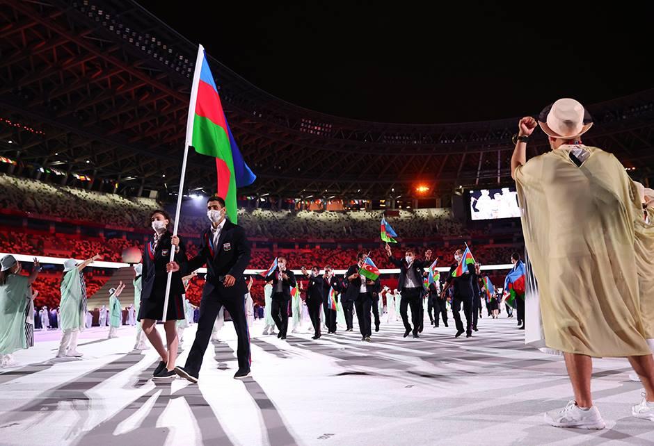 &nbsp;Olimpiya Oyunlarının təntənəli açılış mərasimində Azərbaycan milli komandasının keçidi olub