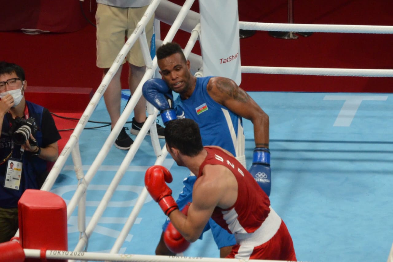 Boksçumuz Olimpiadanın 1/4 finalında - FOTO