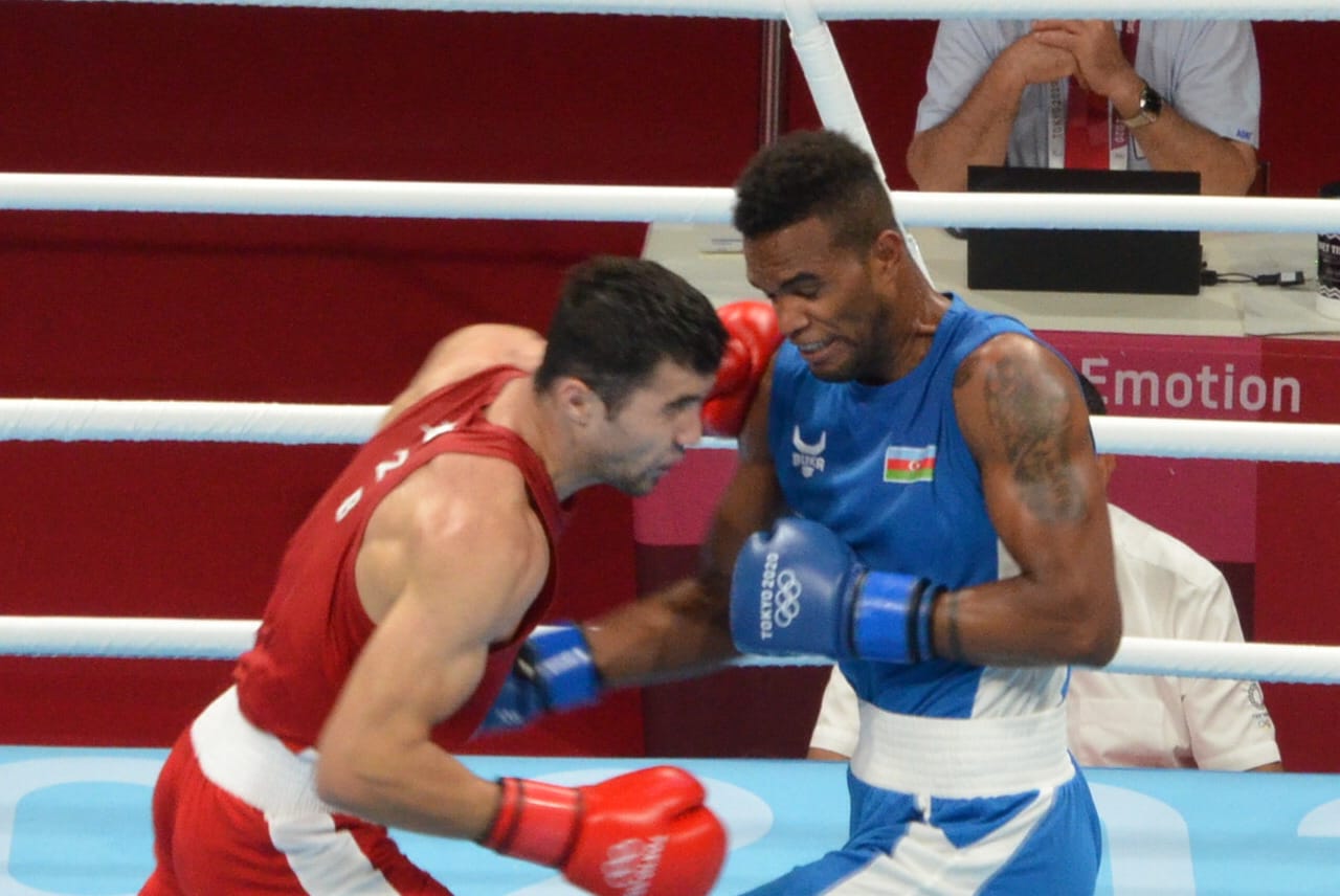 Boksçumuz Olimpiadanın 1/4 finalında - FOTO