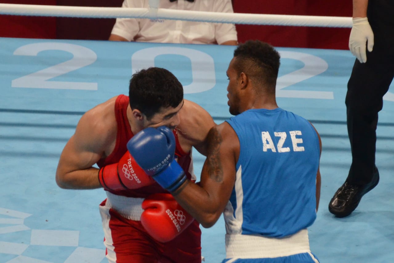 Boksçumuz Olimpiadanın 1/4 finalında - FOTO