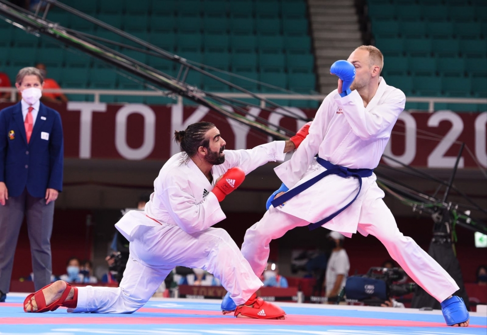 Rafael Ağayev olimpiadaya qələbə ilə başladı - FOTO