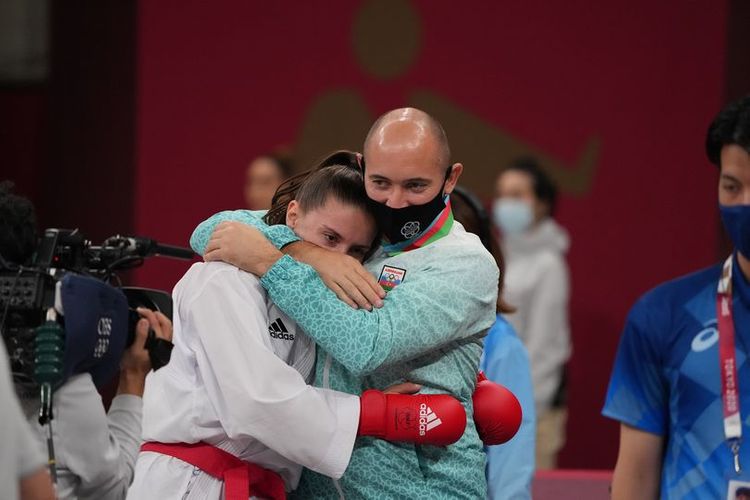 Karateçimiz yarımfinala vəsiqə qazanmaqla Tokio-2020-nin bürünc medalını özünə təmin etdi - FOTO