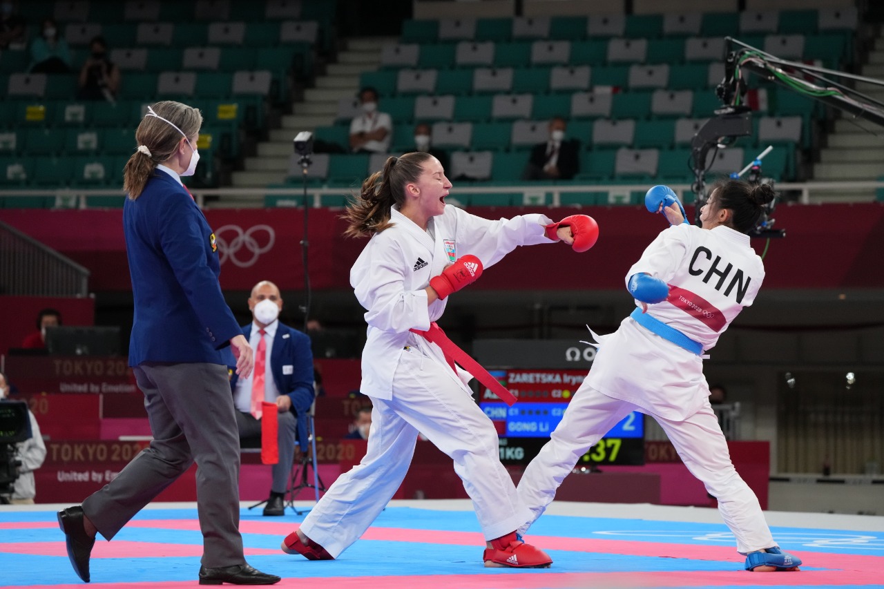 İrina Zaretska Tokio-2020-ni gümüş medalla başa vurdu 