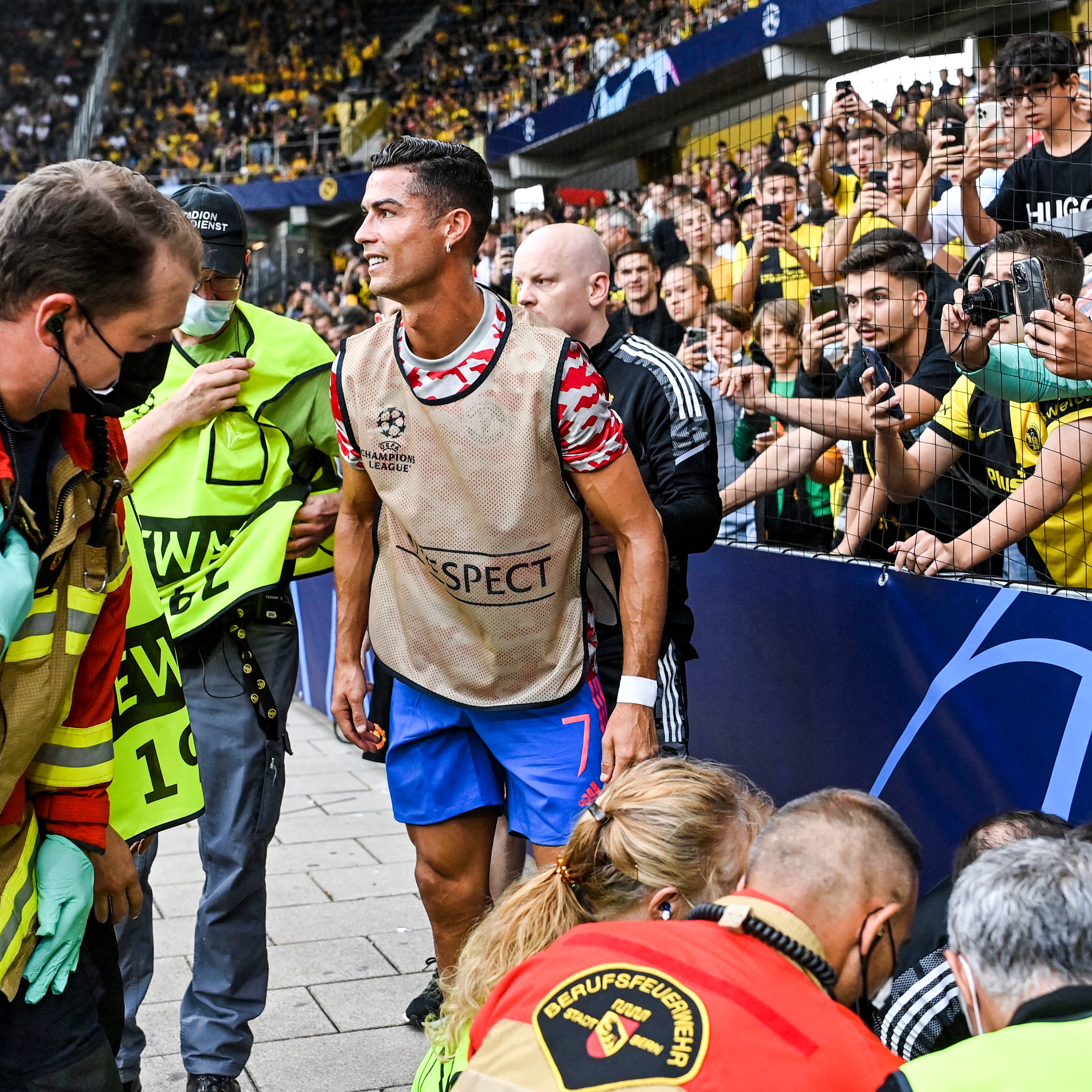 Ronaldodan növbəti jest - Foto