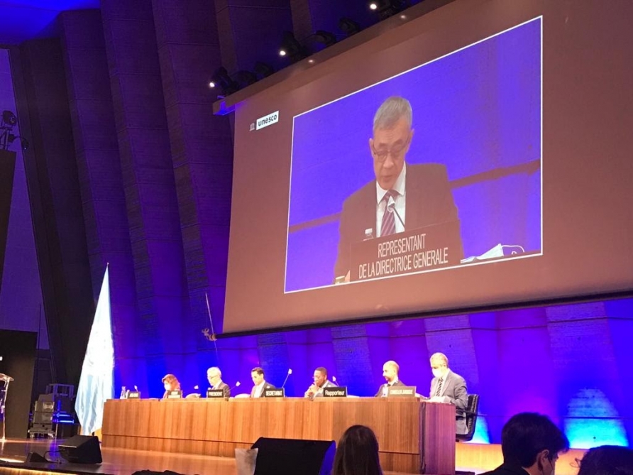 AMADA rəhbəri UNESCO-nun konfrasında iştirak edir