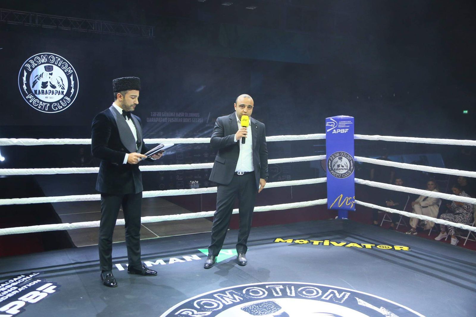 Bakıda Zəfər gününə həsr olunmuş “Qarapapaq Peşəkar Boks gecəsi” keçirilib