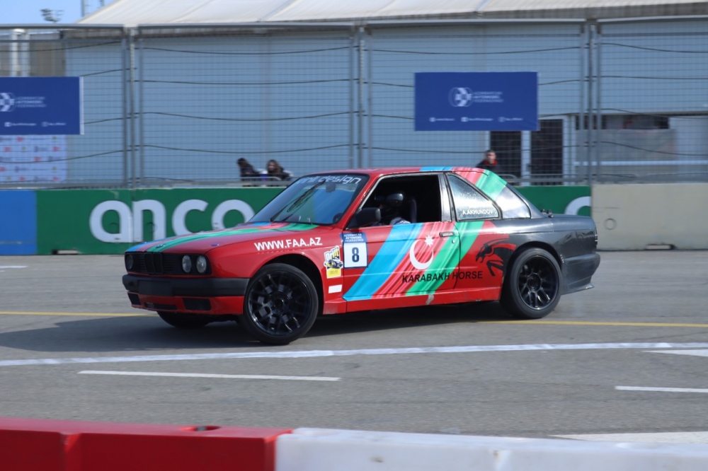 Drift üzrə Bakı kuboku yarışı keçirildi