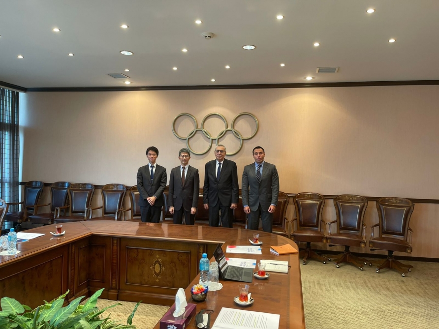 Milli Olimpiya Komitəsində görüş olub