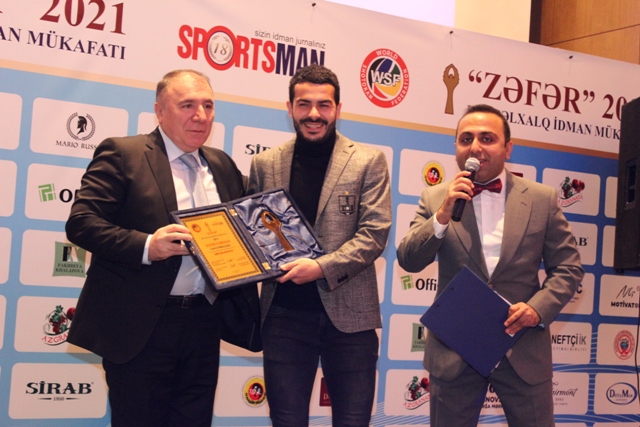 &ldquo;Zəfər&rdquo; 2021 beynəlxalq idman mükafatlarının təqdimetmə mərasimi keçirilib