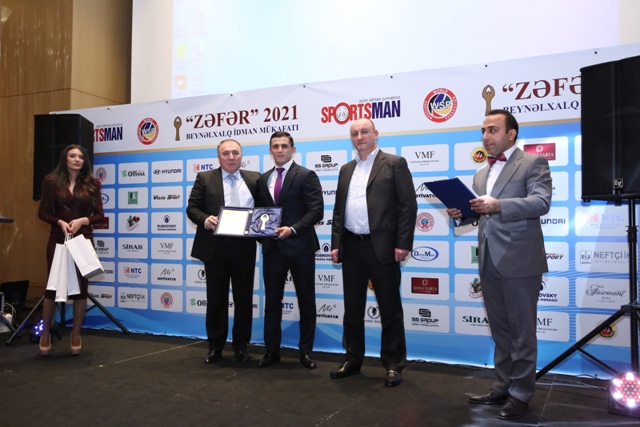 &ldquo;Zəfər&rdquo; 2021 beynəlxalq idman mükafatlarının təqdimetmə mərasimi keçirilib