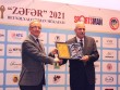 &ldquo;Zəfər&rdquo; 2021 beynəlxalq idman mükafatlarının təqdimetmə mərasimi keçirilib