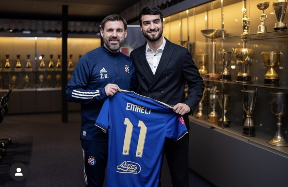 Mahir Emrelinin &ldquo;Dinamo Zaqreb&rdquo;ə transferi rəsmiləşdi