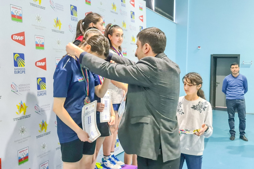 Badmintonçuların paytaxt birinciliyi başa çatdı